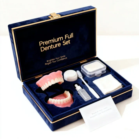 Medical Full Denture with Strong Suctiond🦷