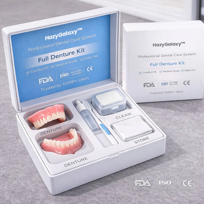 ⭐HazyGalaxy™ Custom-Fit Dentures ⏰ ENDS TODAY   70% OFF | Smile with Confidence