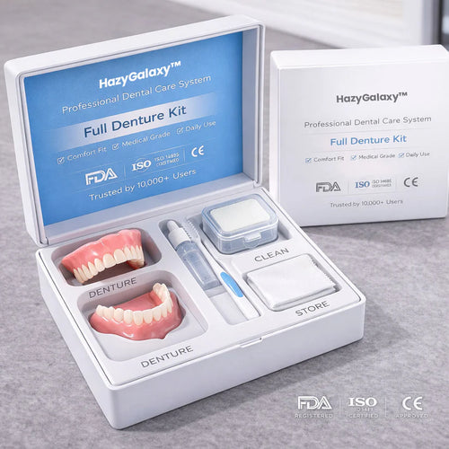 ⭐HazyGalaxy™ Custom-Fit Dentures ⏰ ENDS TODAY   70% OFF | Smile with Confidence