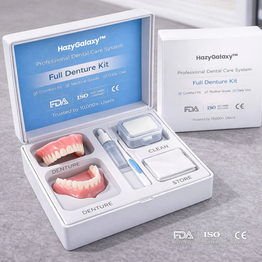 ⭐HazyGalaxy™ Custom-Fit Dentures ⏰ ENDS TODAY   70% OFF | Smile with Confidence